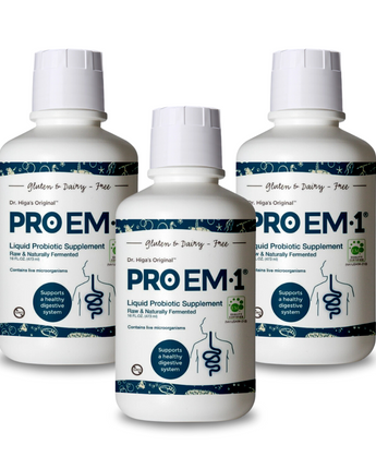 3 Bottles of PRO EM-1 Probiotics