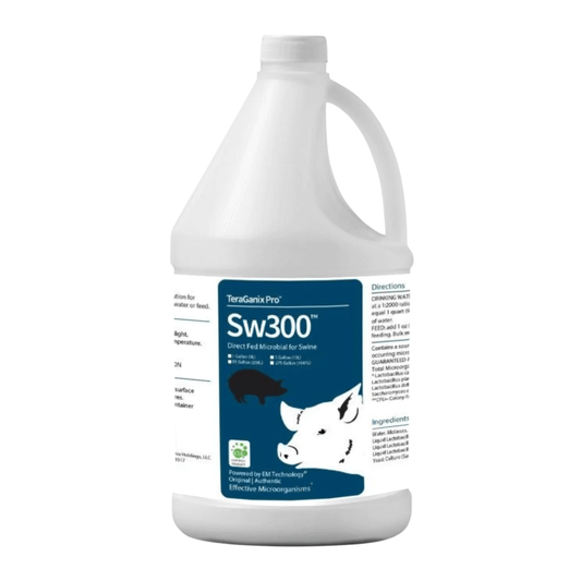 TeraGanix 1 Gallon SW300™: Elevate Swine Gut Health with Liquid Probiotics