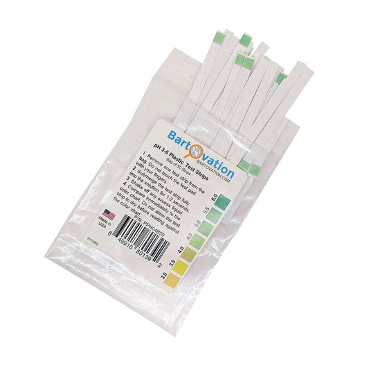 TeraGanix ph Testing Strips pH 3-6 Short Range Test Strips