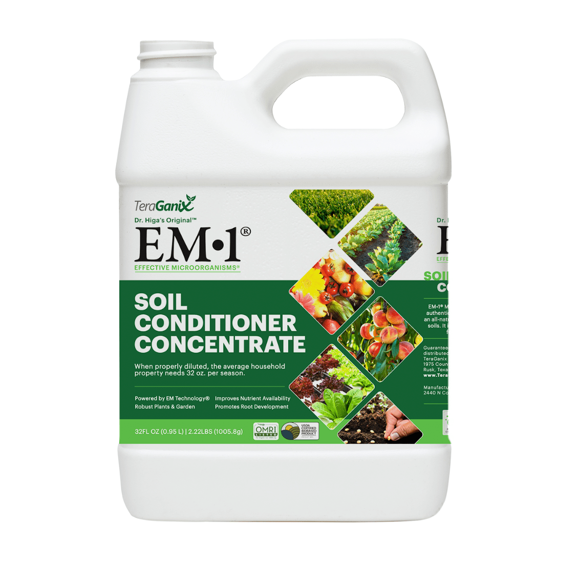 TeraGanix Soil Amendment 32oz EM-1 Microbial Inoculant Soil Amendment