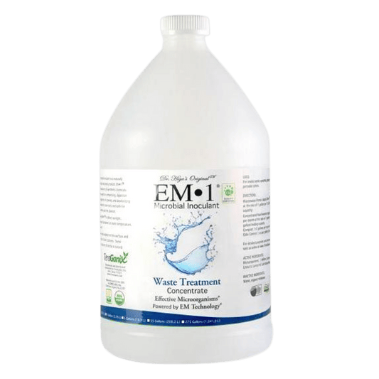 TeraGanix Water Treatment EM-1 Waste Treatment 1 Gallon EM-1® Waste Treatment