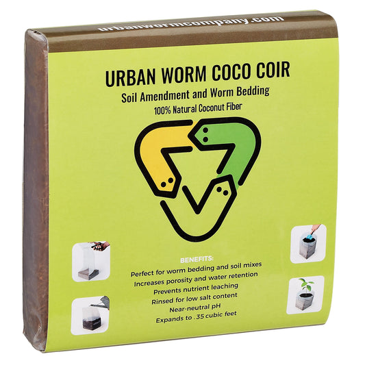 Urban Worm Company Soil Urban Worm Coco Coir