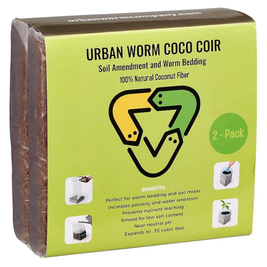 Urban Worm Company Soil Urban Worm Coco Coir